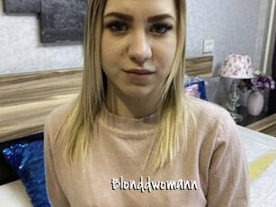 Blonddwomann